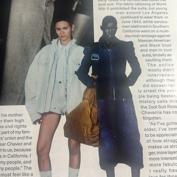 Streetwear Society Denim Jacket with Hood - Picture 2 of 9